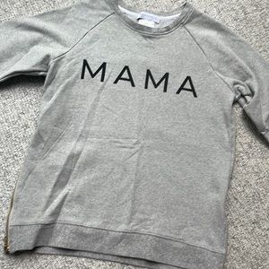 Mama nursing sweatshirt